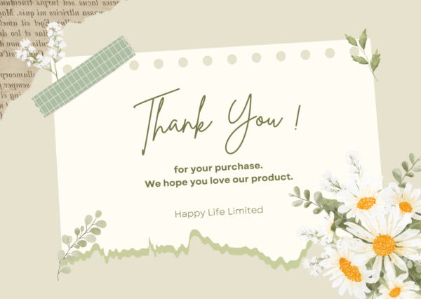Thank You Card